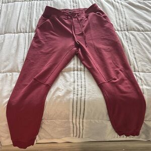 lululemon athletica Men's Red Sweatpants